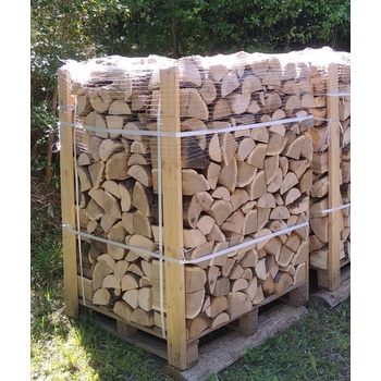 Optimtop suché palivové dřevo rovnané smrk + borovice 40 cm 1,3 prmr