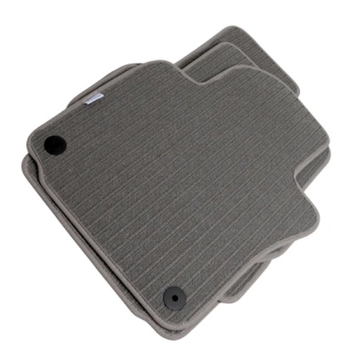 Petex Мокетни стелки за Vw Golf 5 / Golf 6 / Jetta (2005-2011) сиви с кръгли щипки