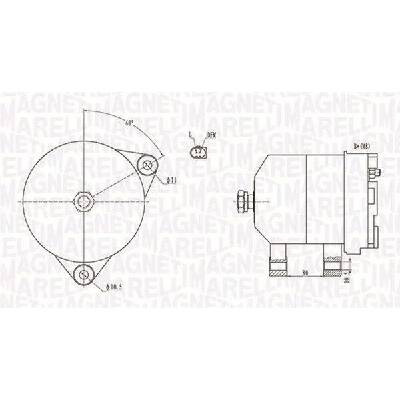 generátor MAGNETI MARELLI 063731913010