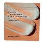 haruharu wonder Centella 5% Niacinamide Radiance Gel Cream SAMPLE - Гел-крем за изравняване на тена SAMPLE 1.5мл