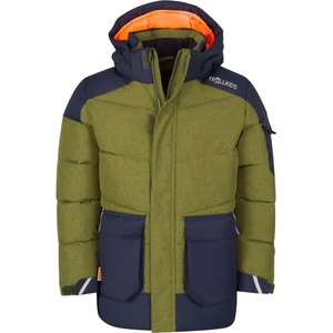 TROLLKIDS Детско зимно яке Trollkids Kid's Norefjell Jacket XT Winter jacket - Deep Forest / Navy - размер 164 (EU) (703-7239-0220)