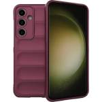 Gigapack Samsung S24 FE GIGAPACK Силиконов калъф за телефон, удароустойчив, 3D, БОРДО (GP-161641)