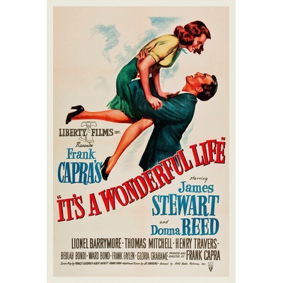 Plagát, Obraz - It's a Wonderful Life, 26.7 × 40 cm