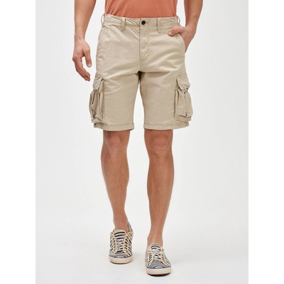 GapFlex kraťasy 11 Twill cargo shorts with béžová