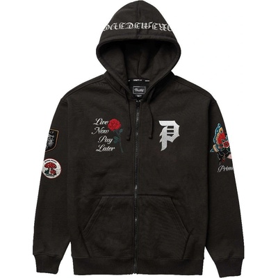 PRIMITIVE TEMPTATION ZIP HOODIE Black