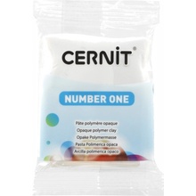 Cernit Number ONE modelovacia hmota na výrobu korálok opaque white 56 g