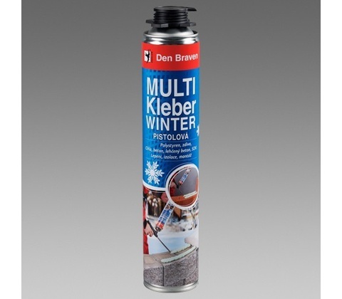 MULTI KLEBER lepidlo pěna na cihly PISTOLOVÁ 750 ml ZIMNÍ
