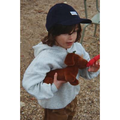 Konges Sløjd суичър с цип и качулка за деца с памук LOU SWEAT ZIP HOOD GOTS (KS106108.9BY2)