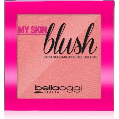 bellaoggi My Skin Blush púdrová lícenka Oh My Blush! 4,5 g
