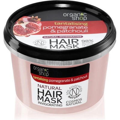Organic Shop Tantalising Pomegranate & Patchouli енергизираща маска за коса 250ml