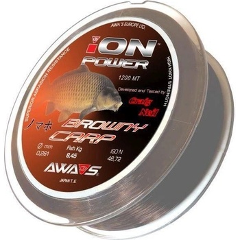 Awa-Shima Ion Power Brown Carp 1200 m 0,261 mm 8,4 kg