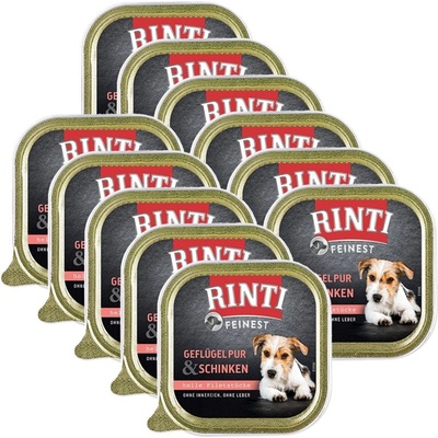 RINTI Ваничка RINTI FEINEST птиче месо и шунка 11 x 150 г
