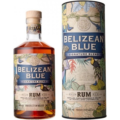 Rum Belizean Blue Rare Blend 48% 0,7 l (holá láhev)