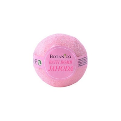Botanico šumivá koupelová koule jahoda 50 g