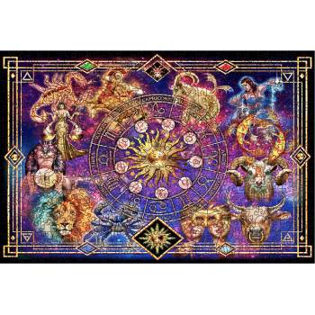 Wooden City Дървен пъзел Wooden City, 505 части - Зодиак (NB 505-0134-L)