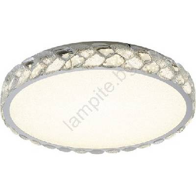 LUXERA 46154 - led таванно осветително тяло laruna led/43w/230v Ø 60 см матов хром (46154)