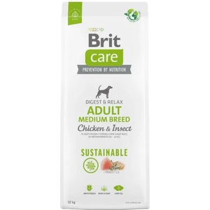Brit Casre Sustainable Adult Medium Breed Chicken & Insect 3 kg
