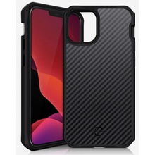 Pouzdro ITSKINS Ballistic Carbon odolné Apple iPhone 12 Pro Max černé