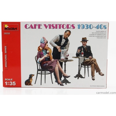 Miniart Figures Cafe Visitors 19301940 1:35
