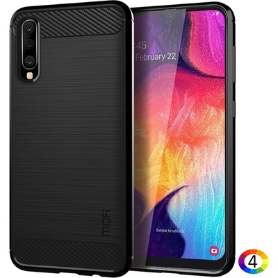 Samsung Galaxy A50/A50s/A30s Удароустойчив MOFI Carbon Fiber Калъф и Протектор
