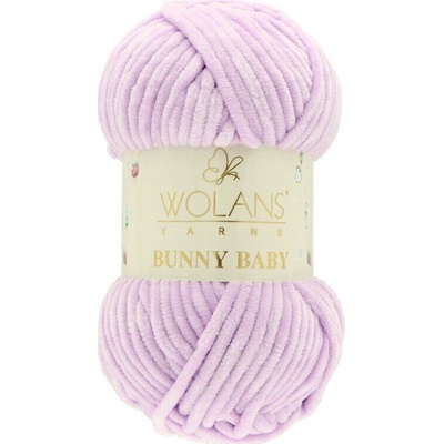 Wolans Bunny Baby 15 pastelově fialová