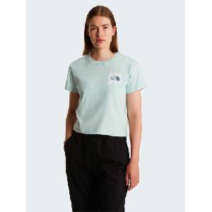 The North Face Тениска w sun regular short sleeve cutie tee-gra