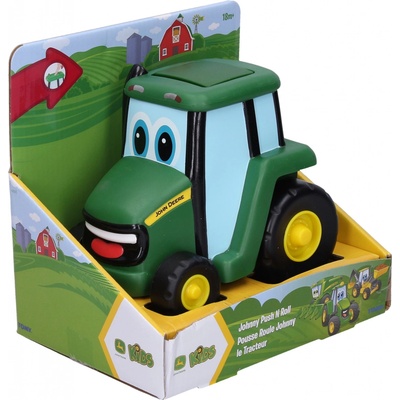 JD Kids John Deere Traktor Johnny stlač a choď 15 cm