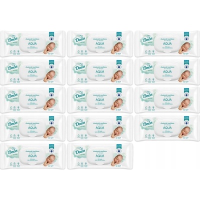 Dada Pure Care Aqua vlhčené ubrousky 14 x 50 ks