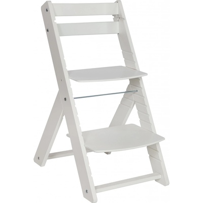 Posedo Rostoucí židle Vendy bílá / bílá