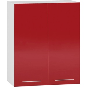 Bogdan Furniture Europe Горен шкаф В60/72, червен гланц - memo
