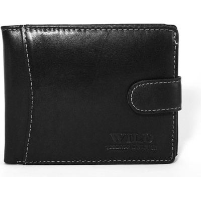 Wild Things Only Černá kožená peněženka 5503