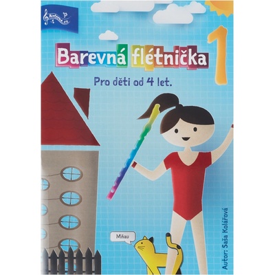 Farebná flautička 1 pre začiatočníkov hry na zobcovú flautu