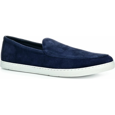 be Lenka Groundies Ghent Navy M barefoot mokasíny