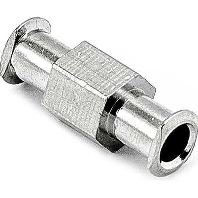 Luer-Lock spojka kovová samica-samica