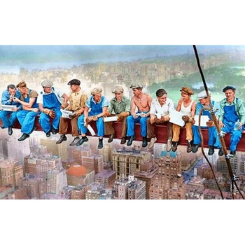 Image 1 of Обяд върху небостъргач 70/50 см