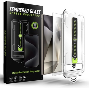 Techsuit Протектор за Samsung Galaxy S24 Ultra - Techsuit - [Съвместим с отключване с пръстов отпечатък] TitanGlass CrystalHD - Прозрачен (KF2349495)