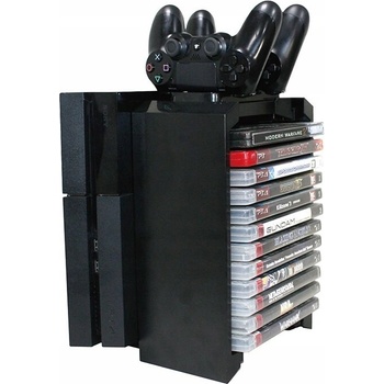 Froggiex FX-P4-C1-B PS4 Charge and Store Stand PS4
