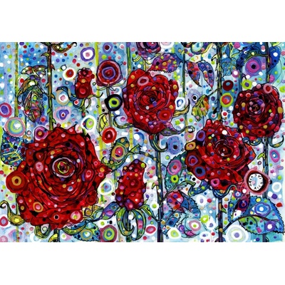 Grafika Sally Rich Roses 1500 dielov