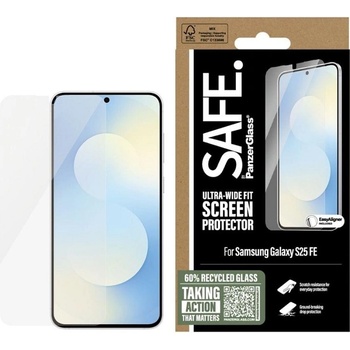 Safe Стъклен протектор SAFE - Ultra Wide Fit, Galaxy S25 FE, прозрачен (5715685031571)