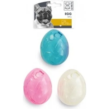 M-PETS Egg Balls Treat dispenser - диспенсър за лакомства - Яйце, материал TPR 10x7 cm, Белгия - 10609199