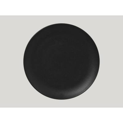 RAK Porcelain Talíř mělký 29 cm černý RAK-NFNNPR29BK