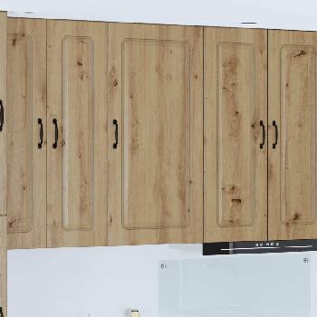 vidaXL Панел за миялна машина Kalmar Дъб 50 x 31 x 100 см (884783)