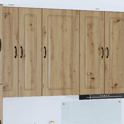 vidaXL Панел за миялна машина Kalmar Дъб 50 x 31 x 100 см (884783)