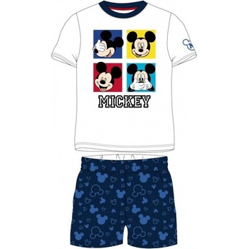 E plus M letní pyžamo Mickey Mouse bílá