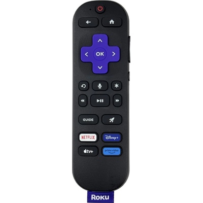 ROKU TV Roku Ultra 2024 HD|4K|HDR10+|Dolby Vision VOICE - оригинален дистанционен контрол с гласово управление (Roku Ultra 2024 HD|4K|HDR10+|Dolby Vision VOICE)