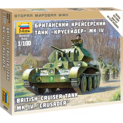 Zvezda Cruiser Mk.IV British Tank 1:100