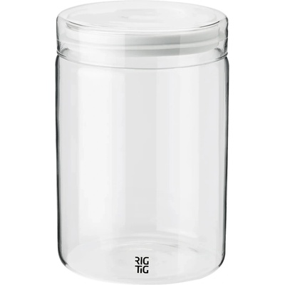 RIG-TIG Кухненски буркан за съхранение STORE-IT 1 l, прозрачен сив, стъкло, RIG-TIG (RIGZ002311)
