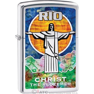 Zippo CHRIST THE červený EEMER 22989