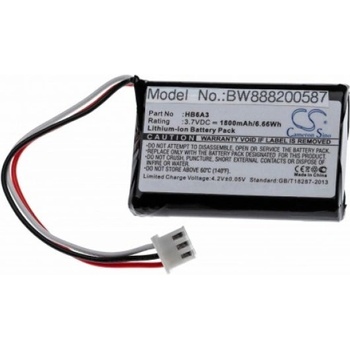 Image 1 of VHBW Батерия за Huawei F501 / F516 / F530, HB6A3, 1800 mAh (888200587)