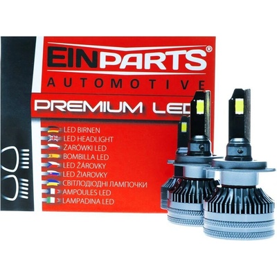 EINPARTS EPLH134 LED autožiarovky H7 45W 6000K 12/24V